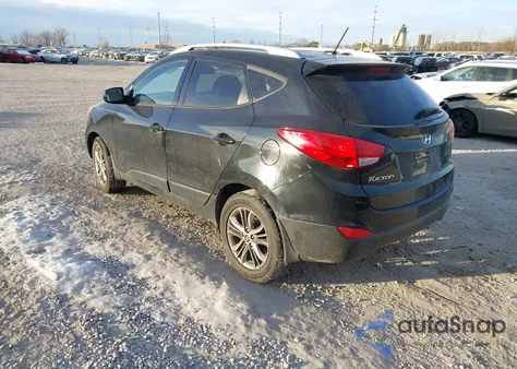 2014 Hyundai Tucson Se from USA, damaged, VIN KM8JUCAG0EU848428